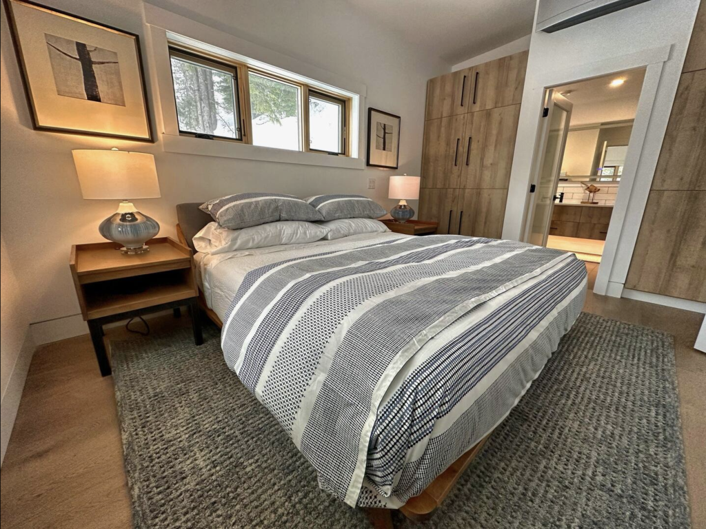 Interior of SKIRED® Luxury accommodation, rental suites, air B&B Homes & Suites at the base of Red Mountain Resort in Rossland BC